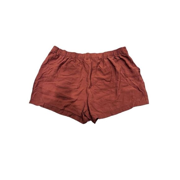 Ava & Viv rust colored shorts 2X - Picture 2 of 5